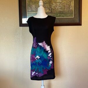 Johnny Martin black sleeveless dress size M excellent condition